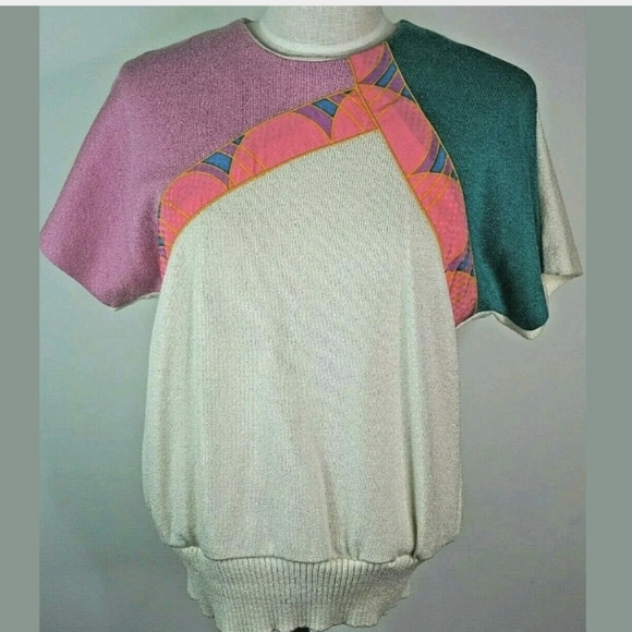 anthony sicari Sweaters - Vintage colorblock sweater 8